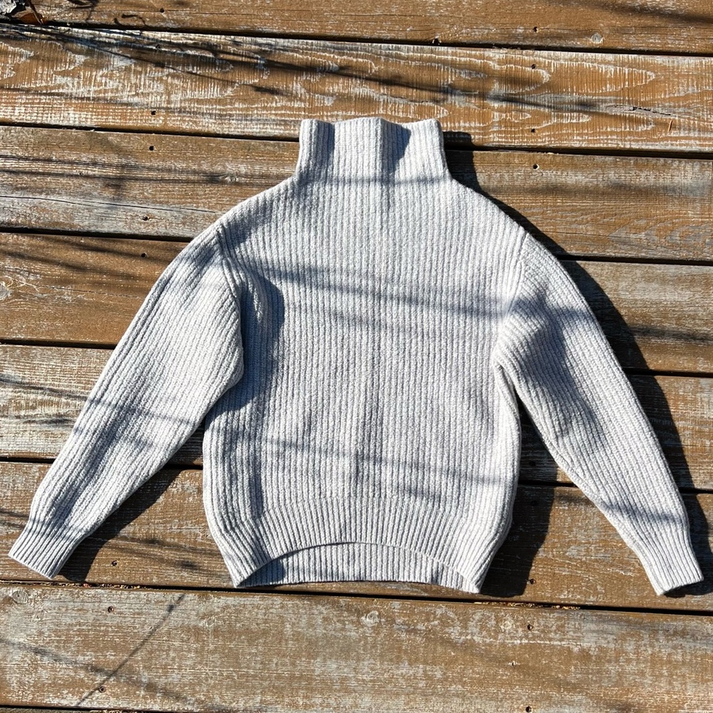 Wilfred Wool Knit Turtleneck Sweater